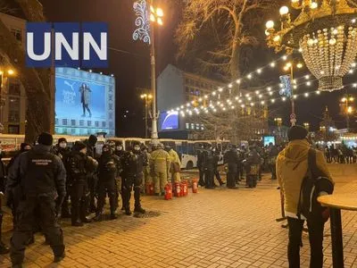 Мітинги у центрі Києва: правопорушень не зафіксовано