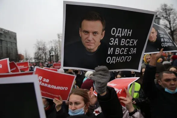 Алексея Навального включили в список "50 человек года" по версии Bloomberg