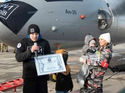 Рекорд Украины: ветеран АТО с ампутированной ногой протянул Ан-26