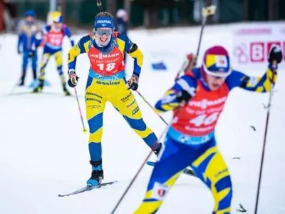 Українські біатлоністки стали 10-ми в естафеті Кубка світу в Швеції