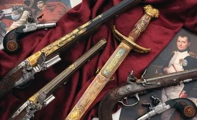 Шпагу та пістолети Наполеона продали на аукціоні за 2,9 млн доларів