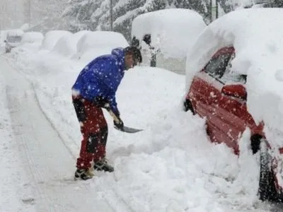 ДСНС попереджає про снігопади у західних областях України