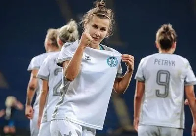 Представительница сборной Украины оформила лучший гол группового этапа женской Лиги чемпионов