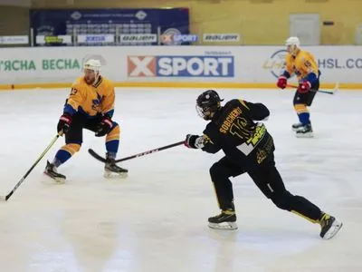 Хоккей: СК "Сокол" одержал победу в матче украинской Суперлиги