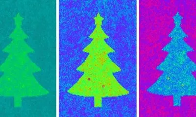 Вчені створили найтоншу у світі різдвяну ялинку: її товщина становить лише один атом