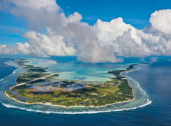 Острів Різдва першим зустрів 2022 рік