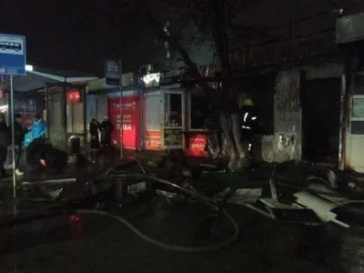 Горели киоски с шаурмой и пивом: в Киеве за новогоднюю ночь произошло 6 пожаров