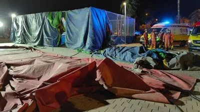 1 ребенок погиб, еще 8 ранены в результате трагедии с воздушным замком в Испании