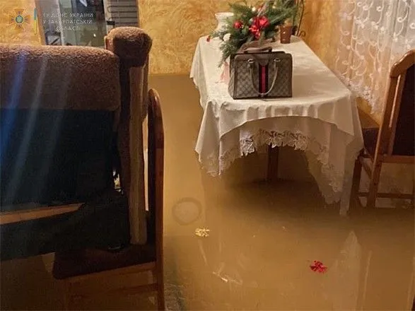 На Закарпатті зійшло два селеві потоки: підтоплено будинки