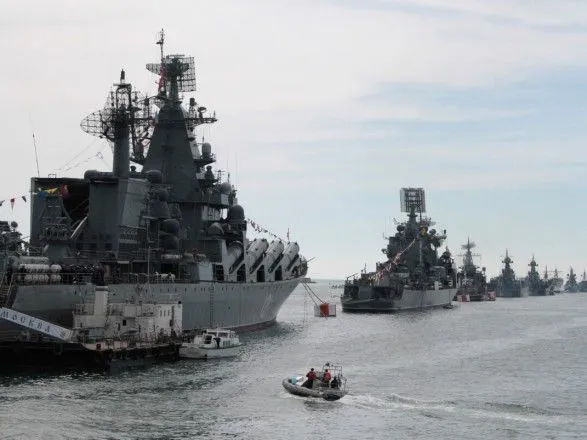 Черноморский флот РФ провел учения в оккупированном Крыму