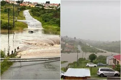 В результате наводнения в ЮАР погибли 10 человек, сотни остались без крыши над головой