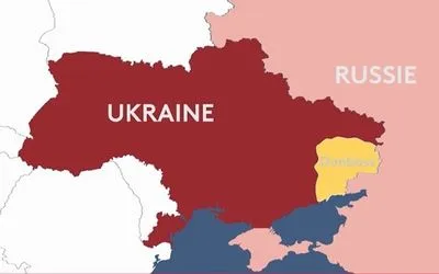 Французский телеканал обозначил на карте оккупированный Крым "российским"