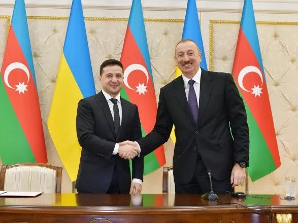 Сьогодні Зеленський зустрінеться з президентом Азербайджану в Києві 
