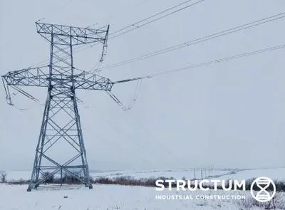 Строительная компания Структум реализует масштабный проект по реконструкции линий электропередач в девяти областях Украины