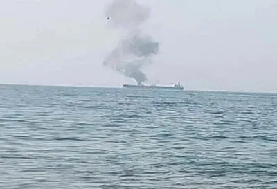 У Чорному морі на борту танкера із 700 тоннами мазуту спалахнула пожежа
