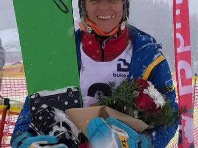 Украинка завоевала “золото” домашнего этапа Кубка Европы по сноубордингу