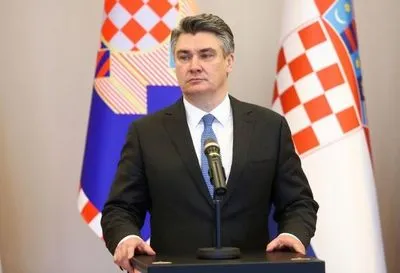 "Украине не место в НАТО" и "Загреб дистанцируется от эскалации РФ": президент Хорватии сделал ряд резких заявлений