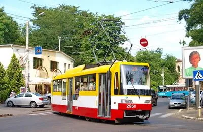 П'ять затребуваних трамвайних маршрутів зупинять роботу в Одесі