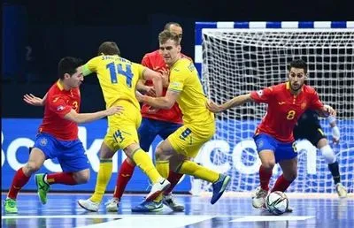 Футзал: збірна України зазнала поразки у матчі за медалі Євро-2022