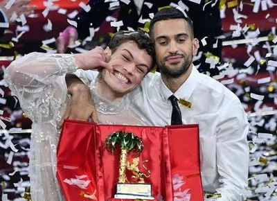 Победители Sanremo  Махмуд и Бланко с песней "Brividi" представят Италию на Евровидении 2022
