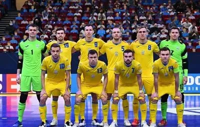 Футзал: збірна України потрапила в топ-10 рейтингу УЄФА