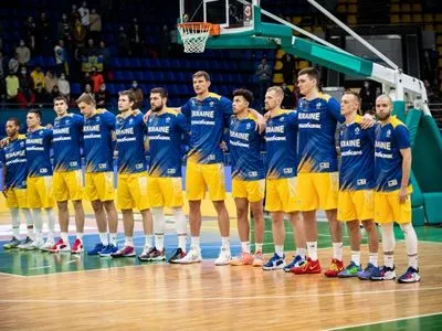 Баскетбол: сборная Украины объявила заявку на матчи с действующими чемпионами мира