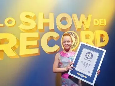 11-річна гімнастка з Одещини встановила світовий рекорд