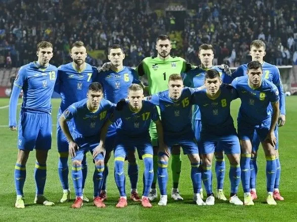 Сборная Украины регрессировала в обновленном рейтинге ФИФА