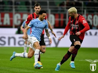 Футбол: дубль Жиру допоміг "Мілану" розгромити "Лаціо" на шляху до півфіналу Кубка Італії