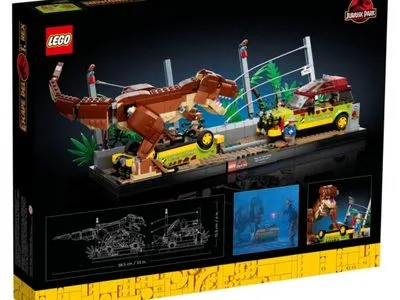 Компанія LEGO анонсувала набір з “Парком Юрського періоду”