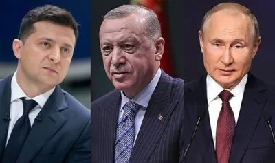 Темой разговора Эрдогана и Путина станет трехсторонняя встреча с участием Зеленского