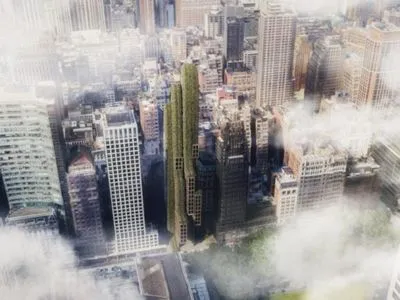 В Нью-Йорке появится энергосберегающий небоскреб, покрытый лилиями