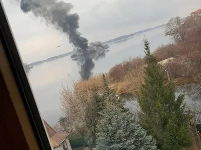Под Киевом сбили еще один российский вертолет