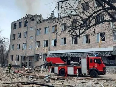 В Киеве на территории воинской части вспыхнул пожар, есть пострадавшие