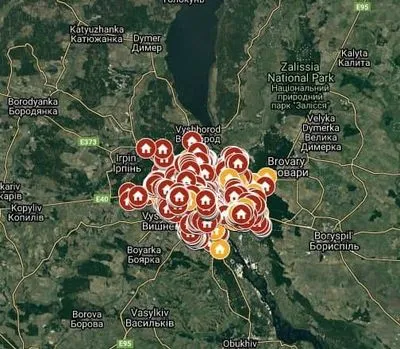 В Киеве вновь объявлена воздушная тревога