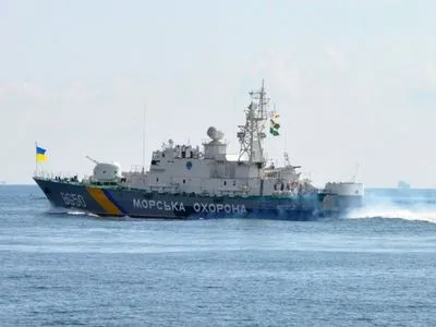 Вражеский дрон атаковал корабль украинских пограничников в Черном море
