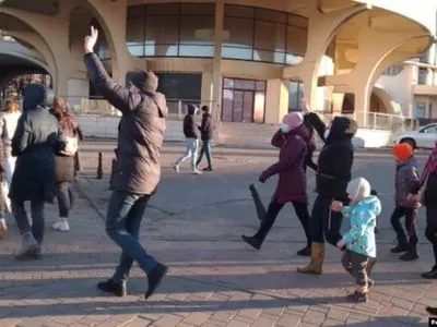 У Білорусі люди протестували проти війни з Україною