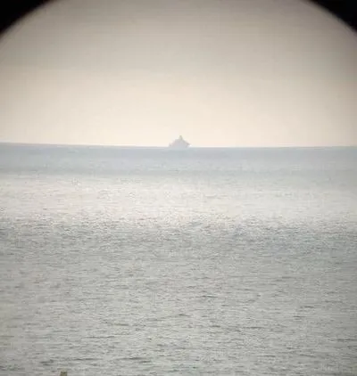 Біля берегів Одеси помітили російський корабель