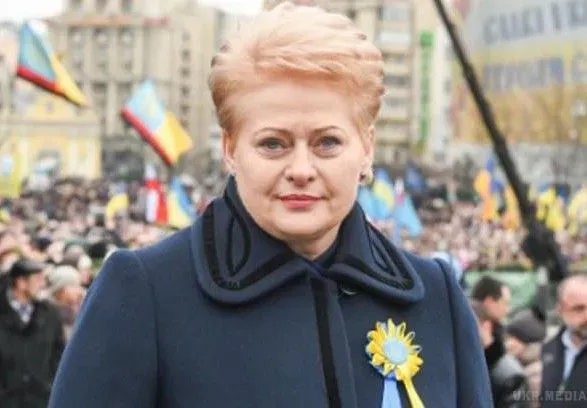 Експрезидентка Литви закликала НАТО вступити у війну за Україну