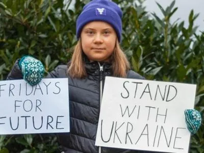 Экоактивистка Грета Тунберг поддержала Украину
