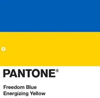 Свобода и энергия: Pantone посвятил Украине два цвета