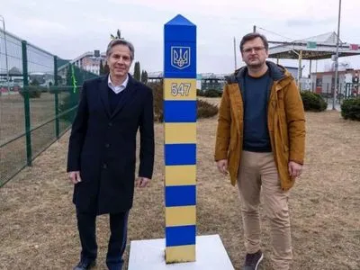 Кулеба сегодня встретился с Блинкеном на польско-украинской границе