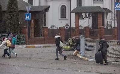 Окупанти в Ірпіні обстріляли місто під час евакуації населення