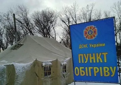 На госгранице ГСЧС развернула 45 палаток для обогрева граждан