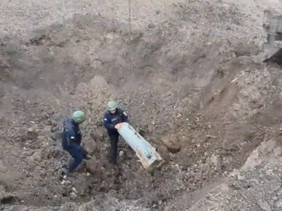 Российскую авиабомбу обезвредили спасатели в Одесской области