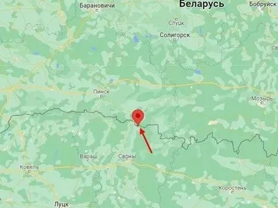Російські літаки обстріляли три білоруські населені пункти на кордоні з Україною