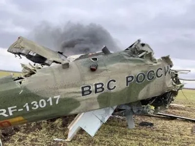 За день українські військові знищили 2 гелікоптери, 2 винищувачі та 2 безпілотники російських окупантів