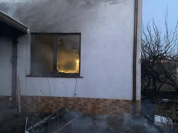 Взрывы в Киеве: вражеский боеприпас попал в 2-этажный частный жилой дом