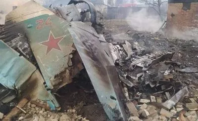 "Стингером" под Киевом сбили вражеский самолет Су-34