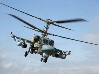 Мінус ще один: під Києвом збито ворожий бойовий вертоліт К-52